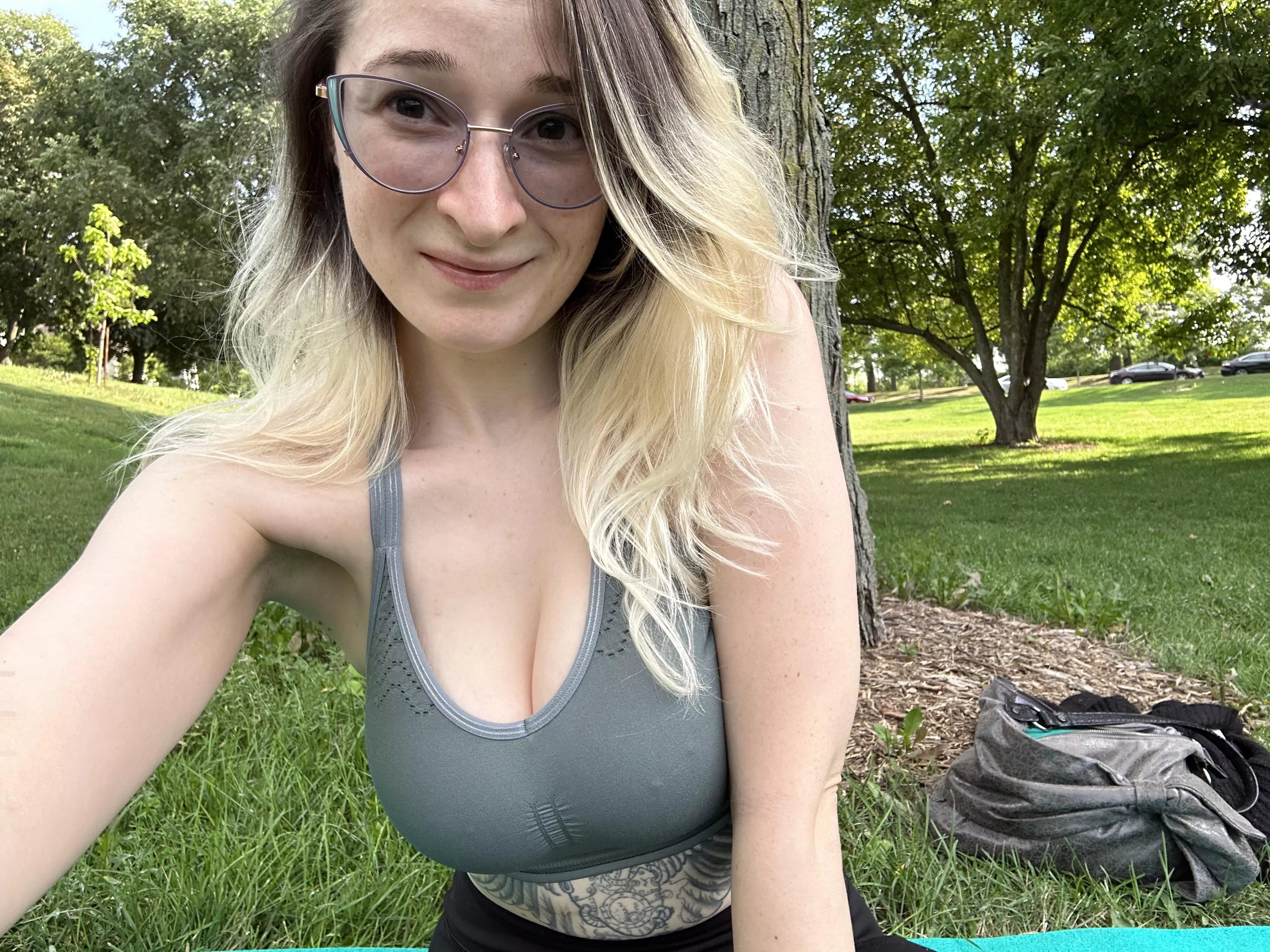 I really like my new glasses 😇F30 posted by _findbalance____