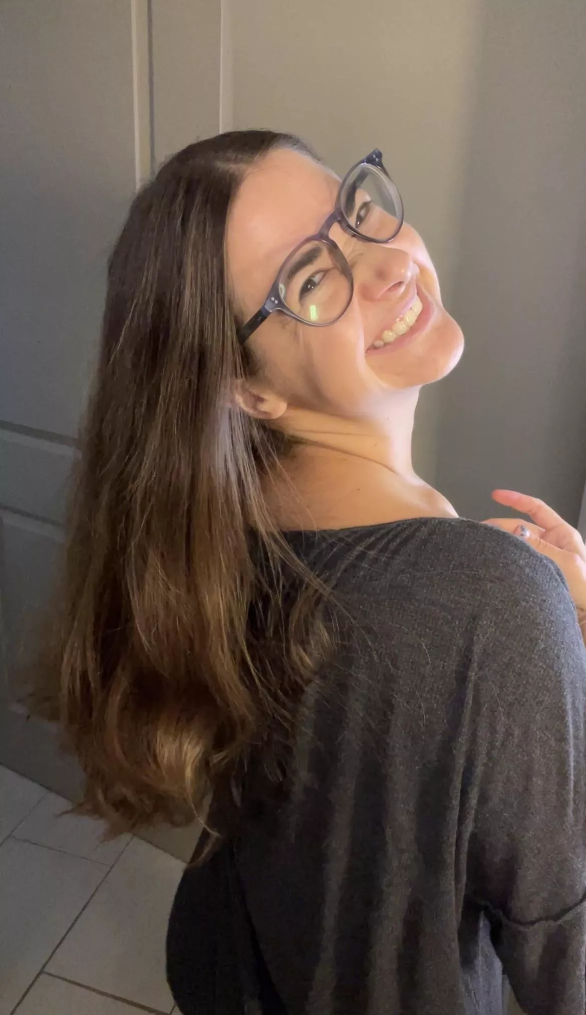 Love letting my hair down 🥰 posted by QueerRedLavender