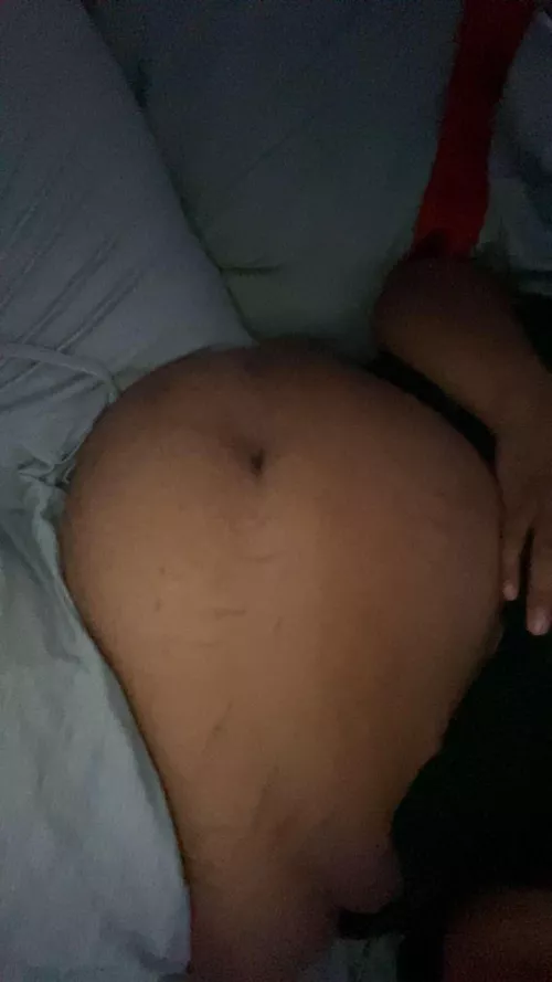 my fat belly after 4 plates of food :) by Mean_Objective3385