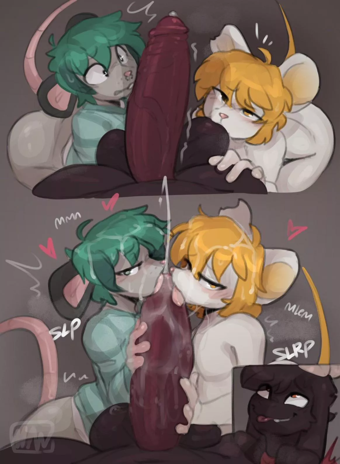 Now that’s what I call teamwork~ (Mawmain) [M/M] posted by Bisexual_InSecret428