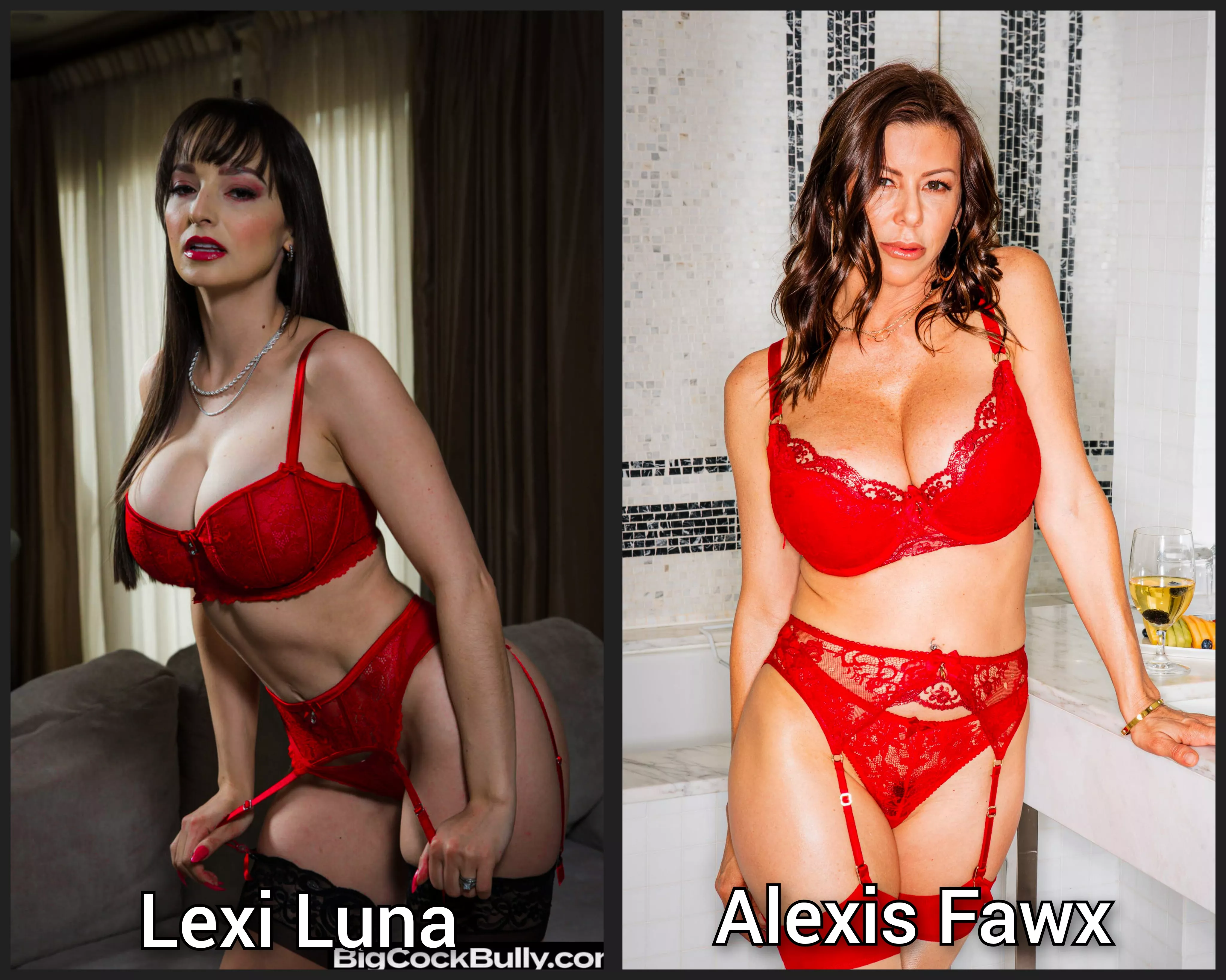 pick one - Lingerie milf battle - [Lexi Luna] [Alexis Fawx] posted by abo_oba73