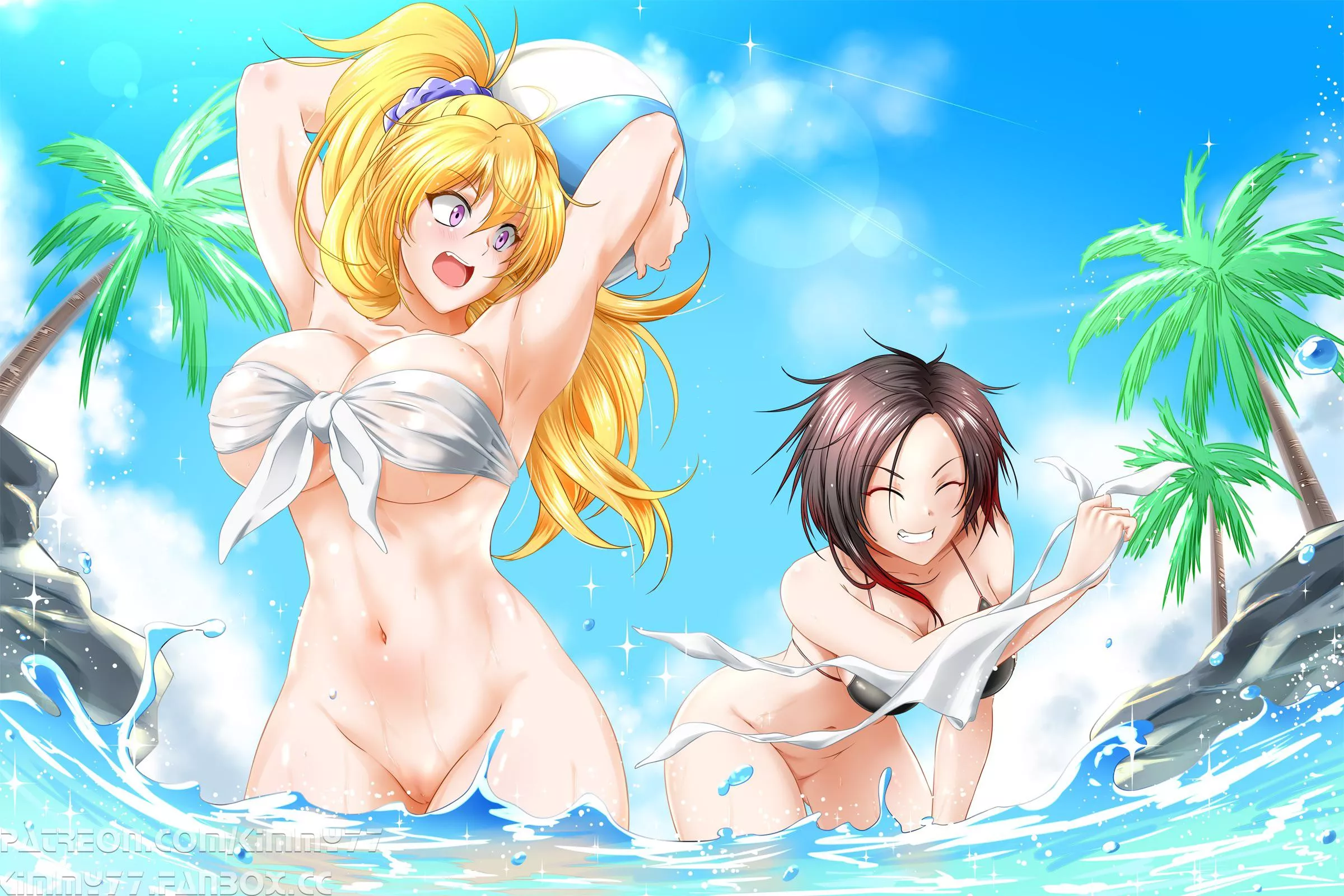 Ruby stealing yang’s bottom (Kimmy 77) [RWBY] posted by Rock_ZeroX