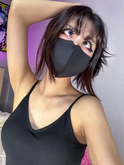 showing off my cute armpit by Abnormsation