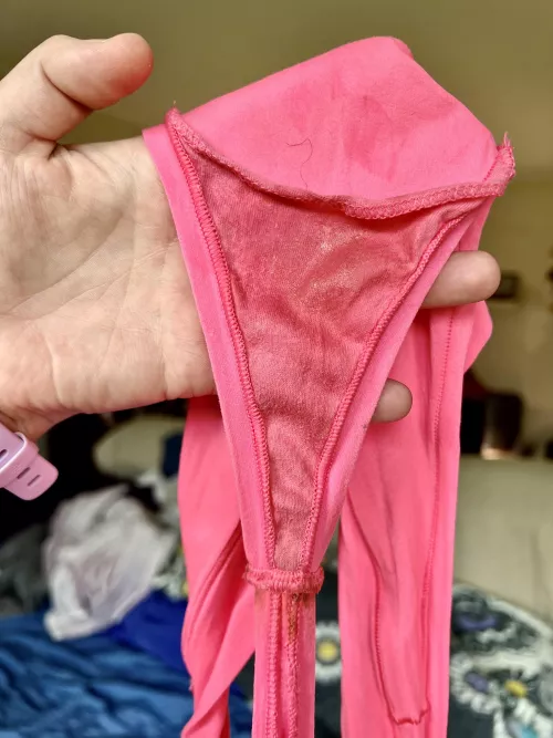 Soaking wet with a small skid! My horniness is making herself known 😈😈 by Sinful-Lexi