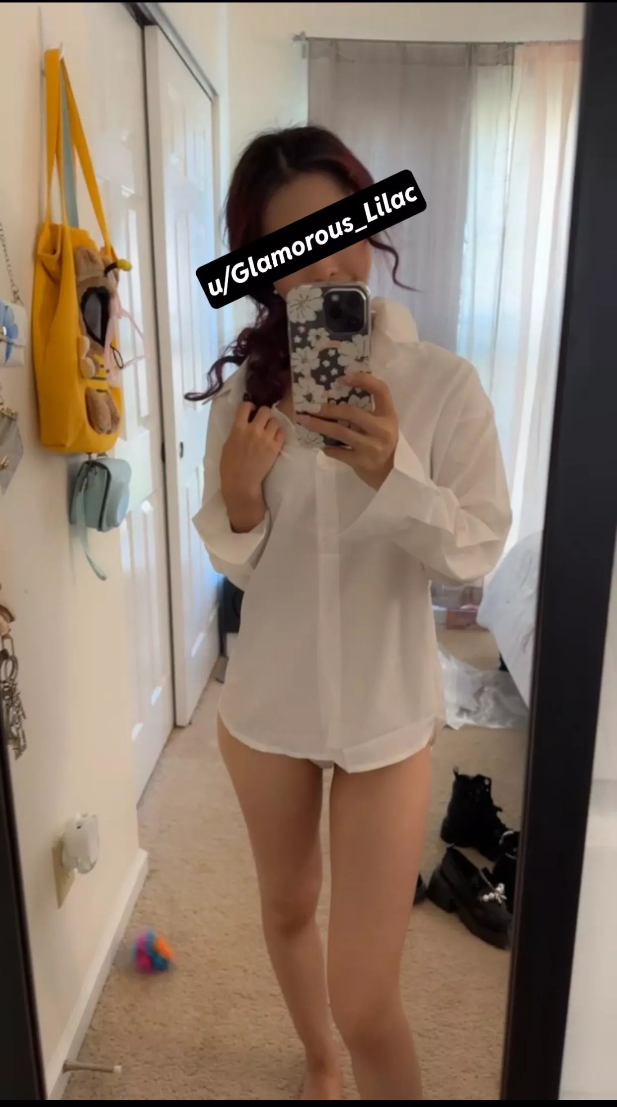 Sorry I wore your shirt since you rip my shirt off. posted by Glamorous_Lilac