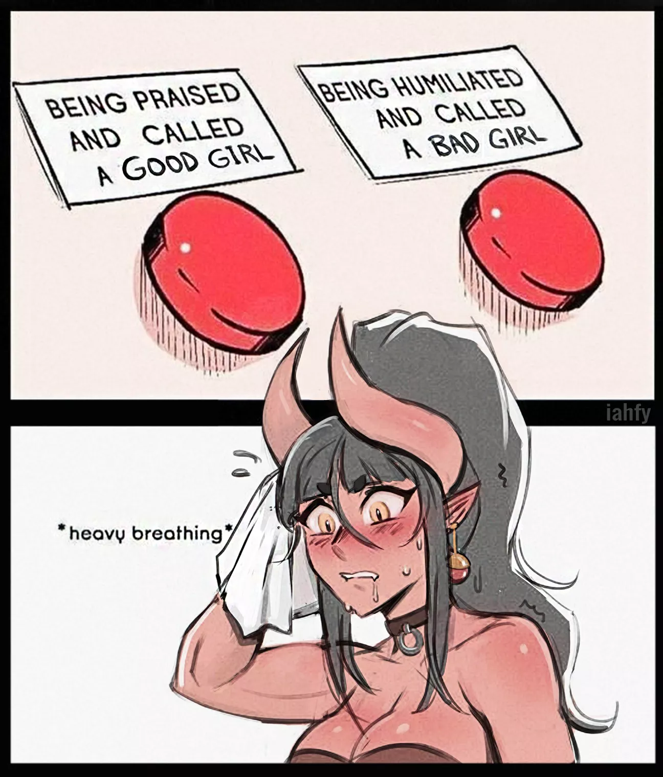 Tough choice for a demon girl (IAHFY) posted by HentaiGodGG