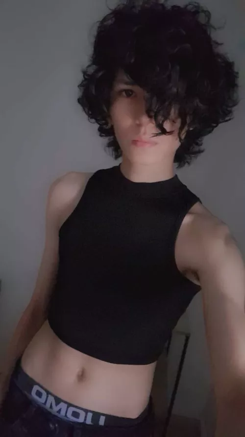 Would you like to kiss my belly? by Nekonysa