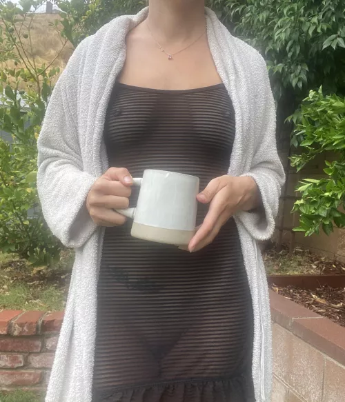 Coffee on a gloomy morning >> 🌦️ by sunny_sideup94