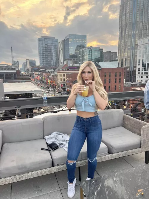 dinner with a view by FitnessBarbiee