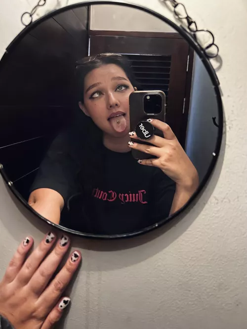 Fuck me in front of the mirror in the cafe bathroom by JuicyKateLove