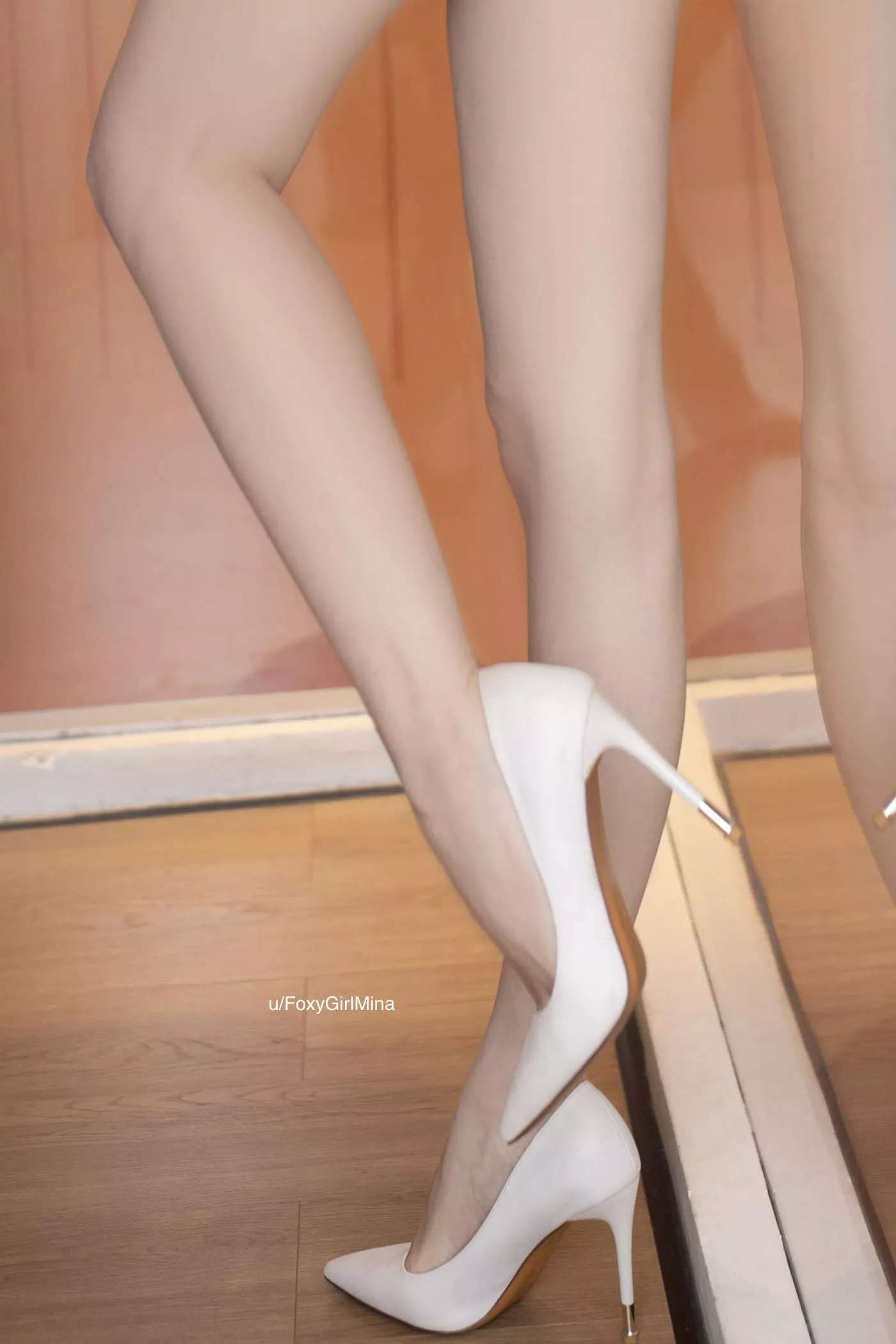 I'm going to be such a distraction at work in there heels. posted by FoxyGirlMina