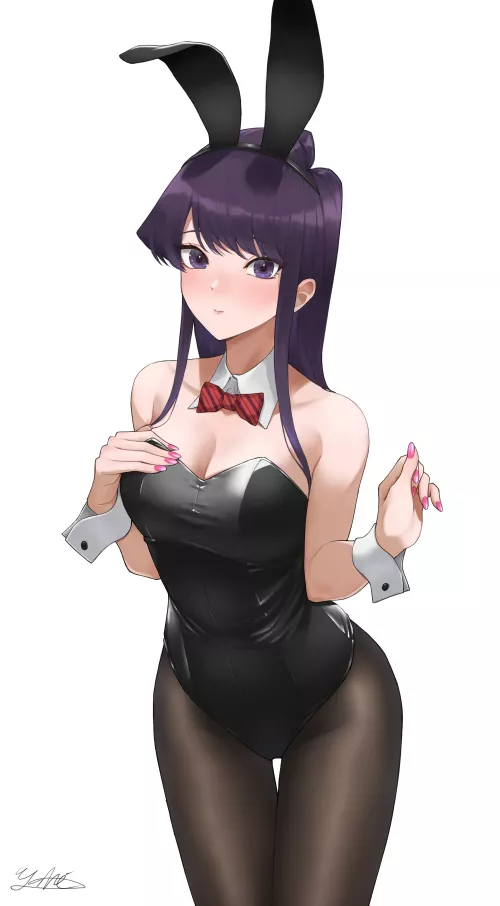 Komi-San The Bunny Girl (Komi Can't Communicate) by Csxc