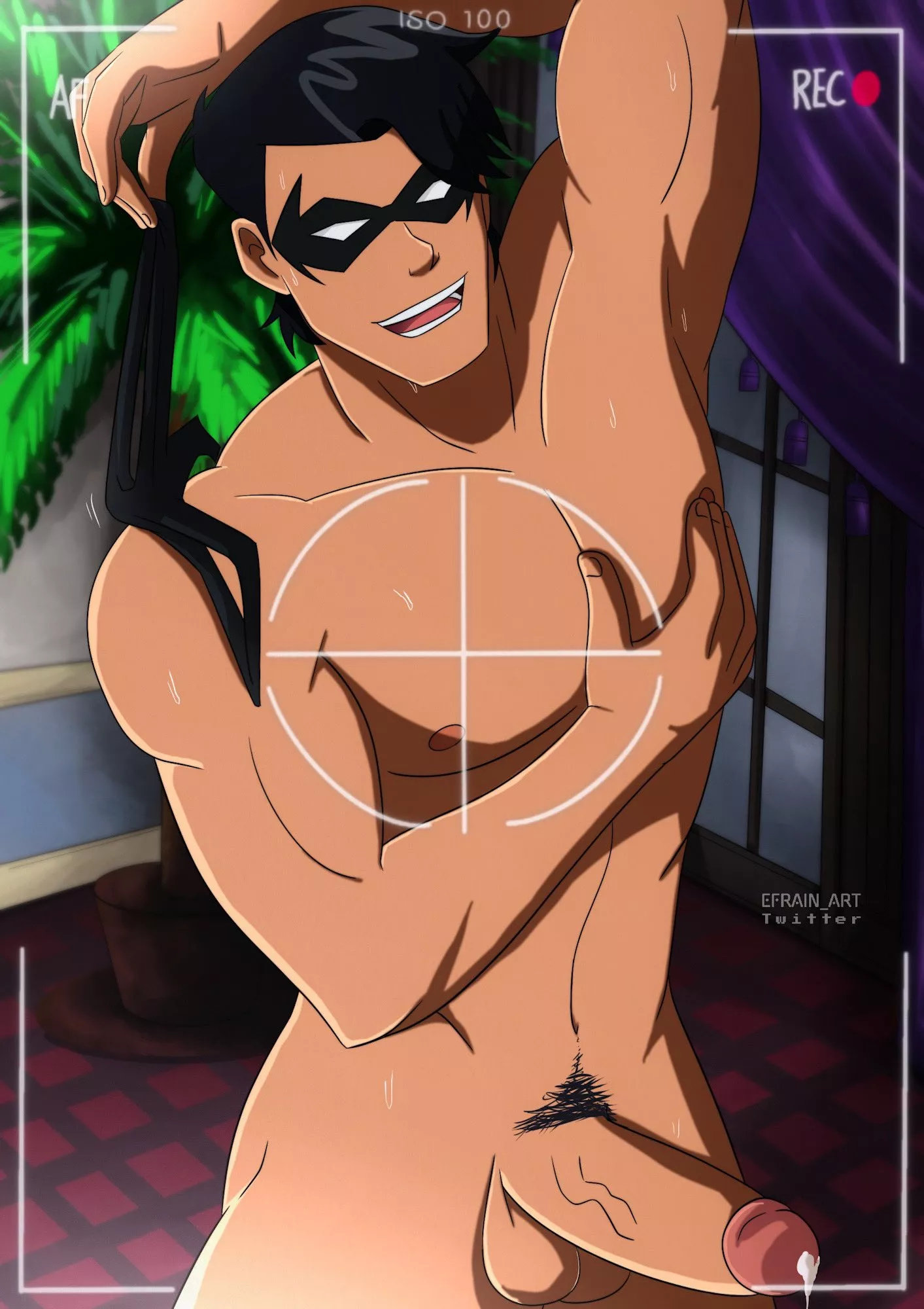 Nightwing by Efrain Art [finally caught up on Harley Quinn] posted by gobblestones