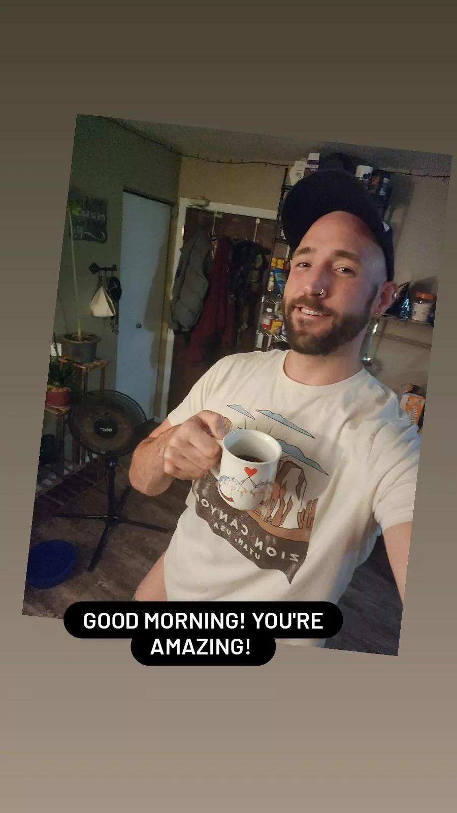 No matter what comes your way today never forget, you're amazing! posted by Ok-Property-2949