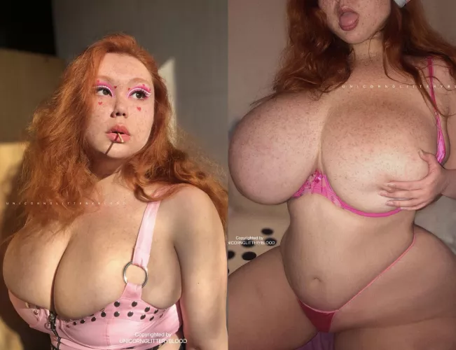 [OC] my face vs my body, which do you prefer by Unicornglitteryblood