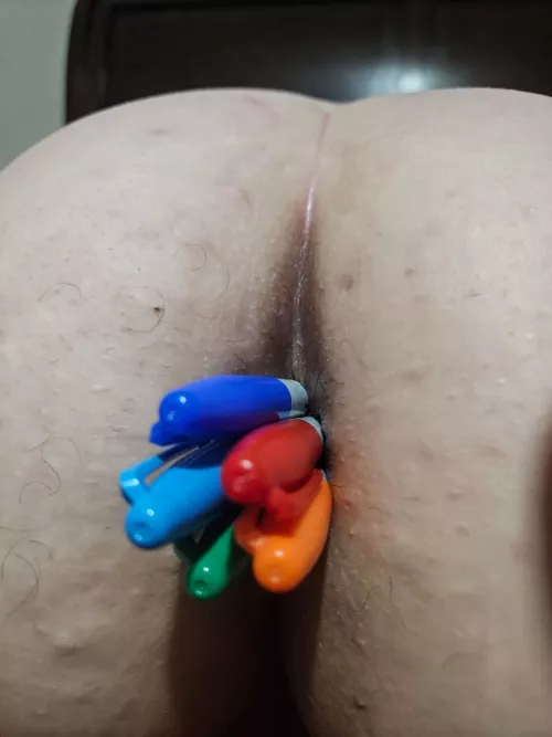 Only ever put 2 in her before! My wife F[44] took it like a champ! by welovesex23