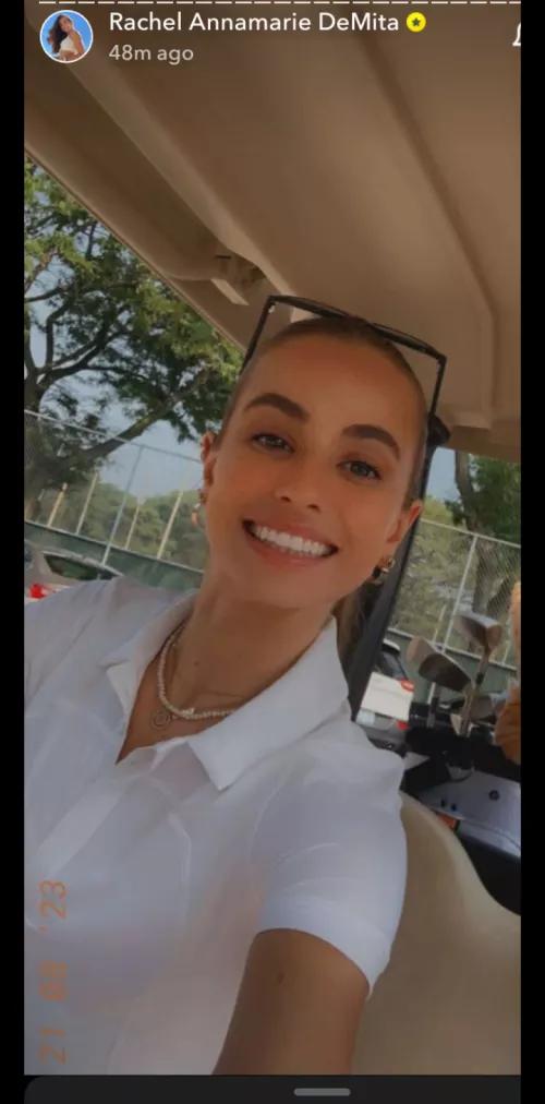 Selfie at golf by loamtime