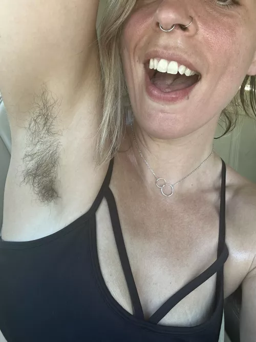 Super sweaty and red faced after a long bike ride in the 100 degree heat by thefruitsof_eve