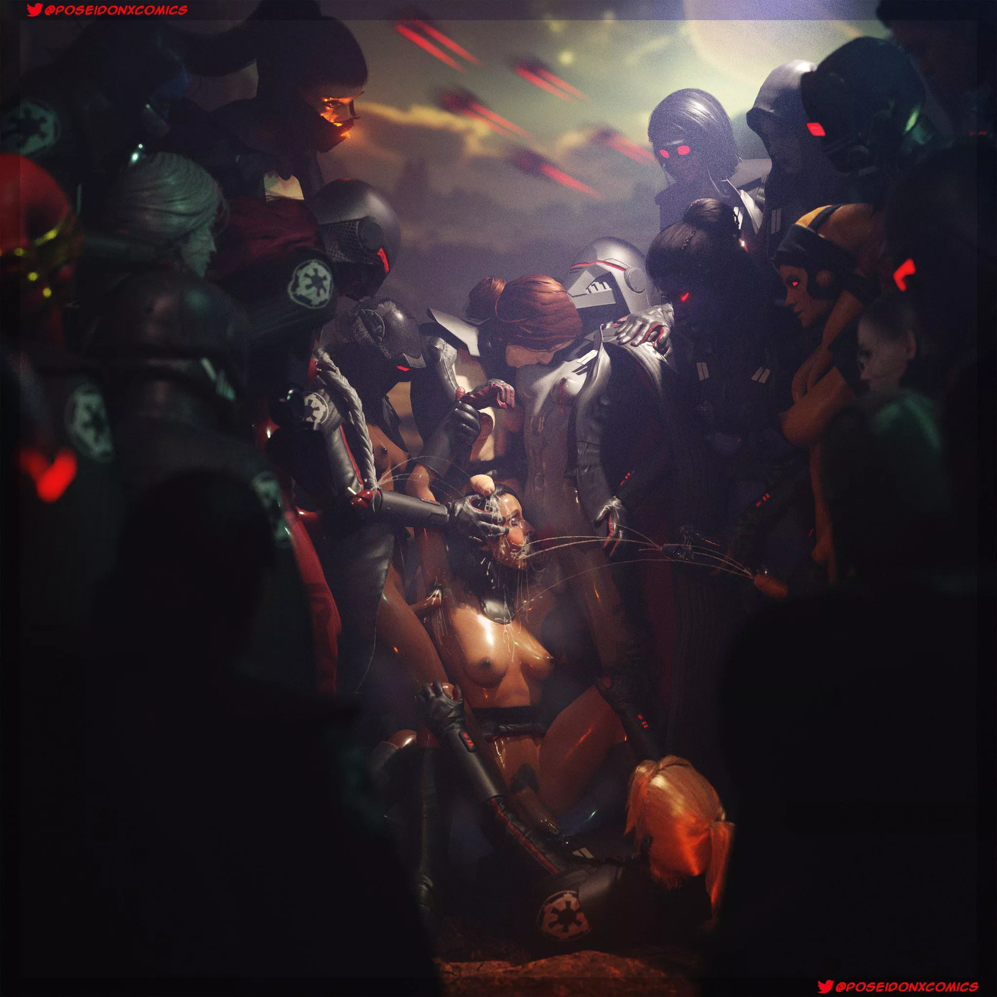 The Inquisitorius x Trilla (Jedi: Fallen Order [PoseidonXcomics] posted by Lionsroar