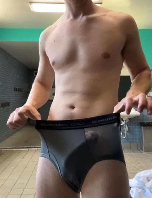 The light in the lockerroom made these transparent by jaymescharles