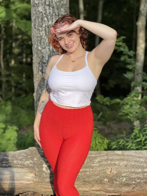 This always happens to me after hiking, but I hate wearing panties by meowreesa