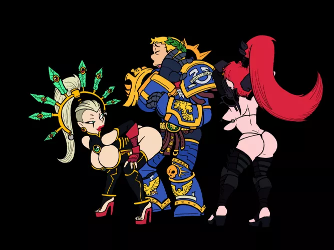 Alien elves temptation. by WitnessLow4178