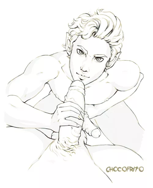 BG3 Sketch by me by Chocofrito_