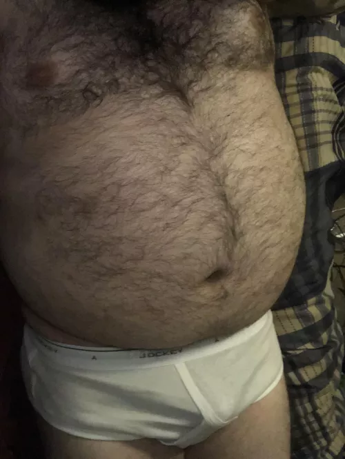 Chilling in bed in my new Jockeys for Tighty Whitey Tuesday. by ElijahMerram