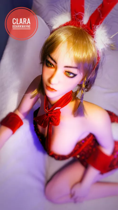 Clara ~ Red Bunny Suit by bdarkwayne