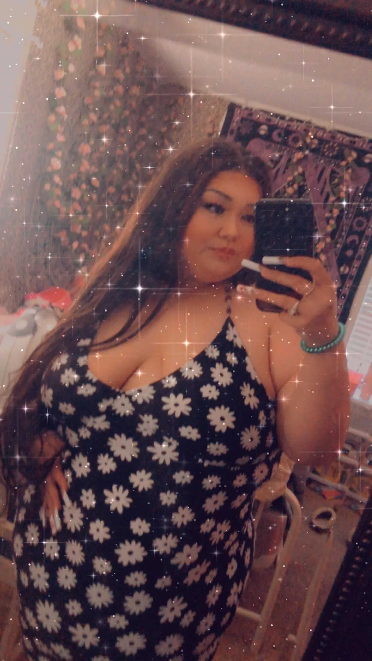 Do I look good in my new dress? 🥰 posted by iambreeyonce