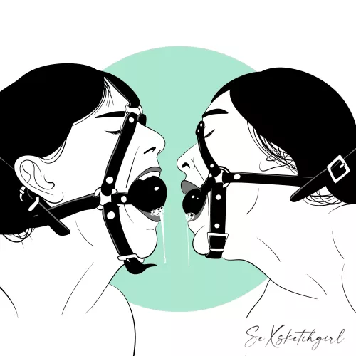 Drool (by Sexsketchgirl) by New-Sexsketchgirl