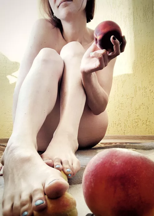Girl with Peaches by Nerdbird_OF