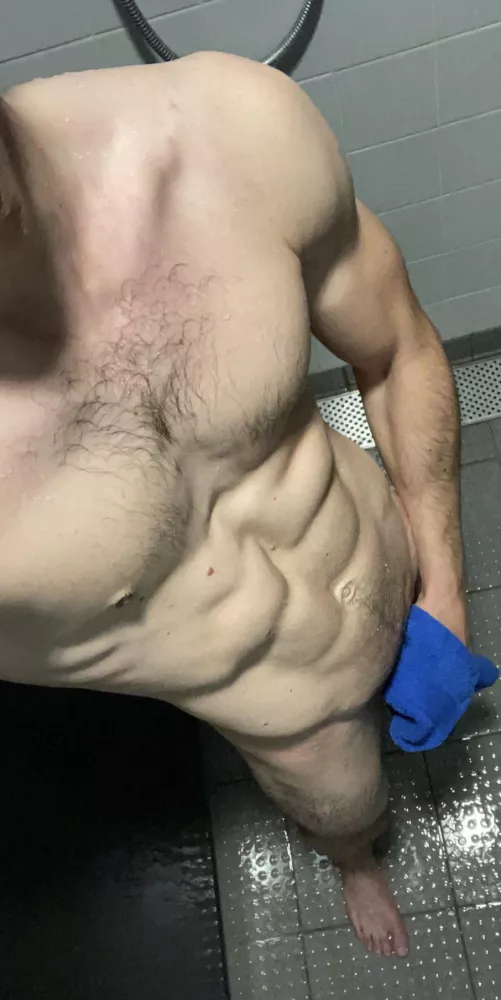 In the locker room showers … what would you do if you walked in ? by adam3546