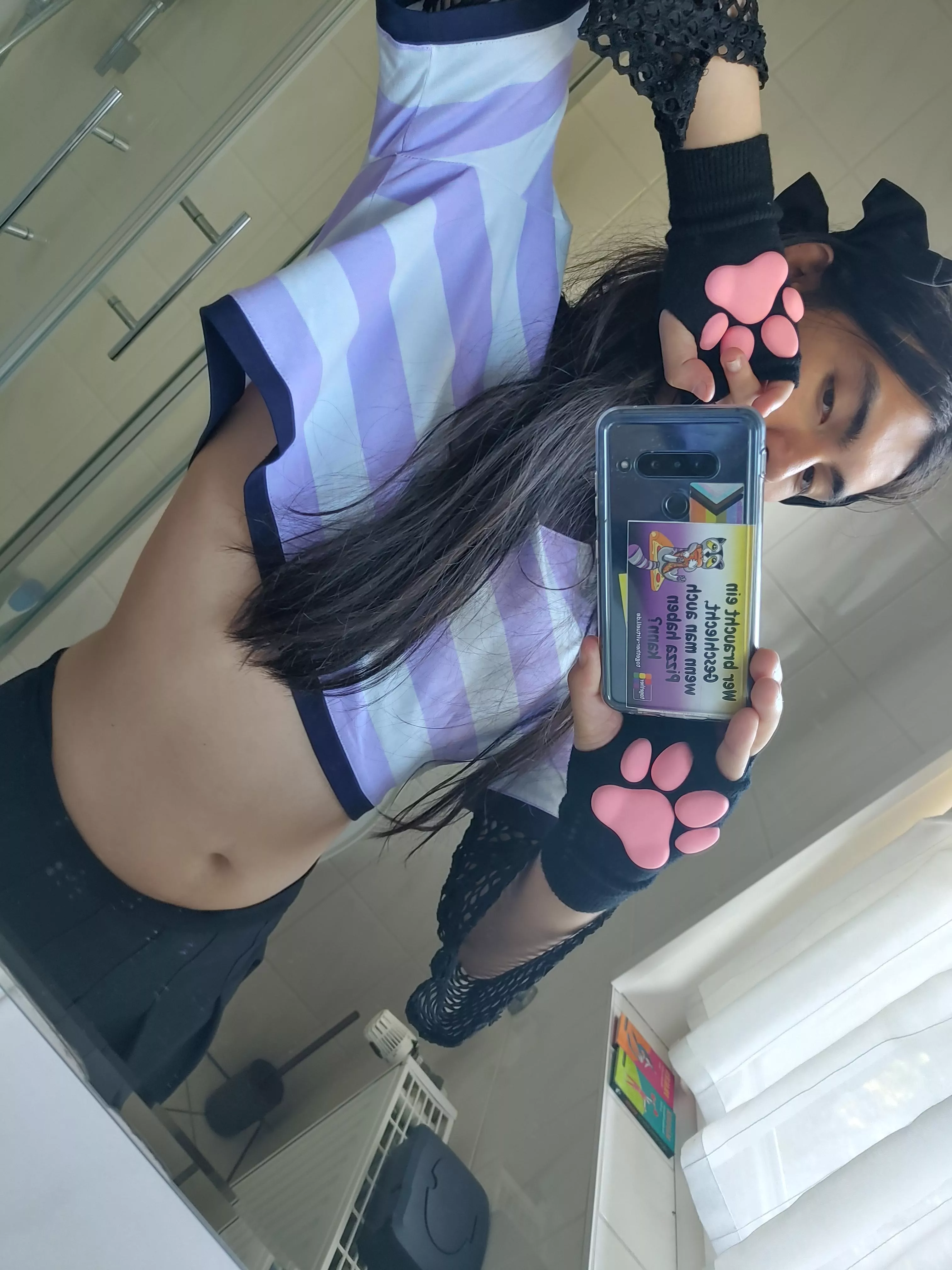 Just throwing outfits against the wall on somehow never miss, according to friends lol posted by ZenPlasha