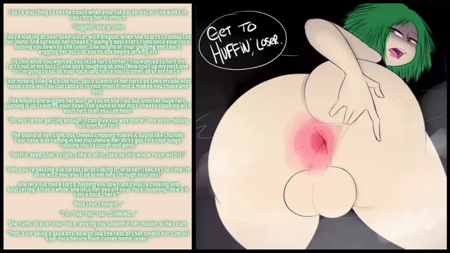 Made To Sniff Your Futa Step-Sisters Ass [ Ass Sniffing ] [ Face Farting ] [ Futadom ] by Plastic_Ad6349