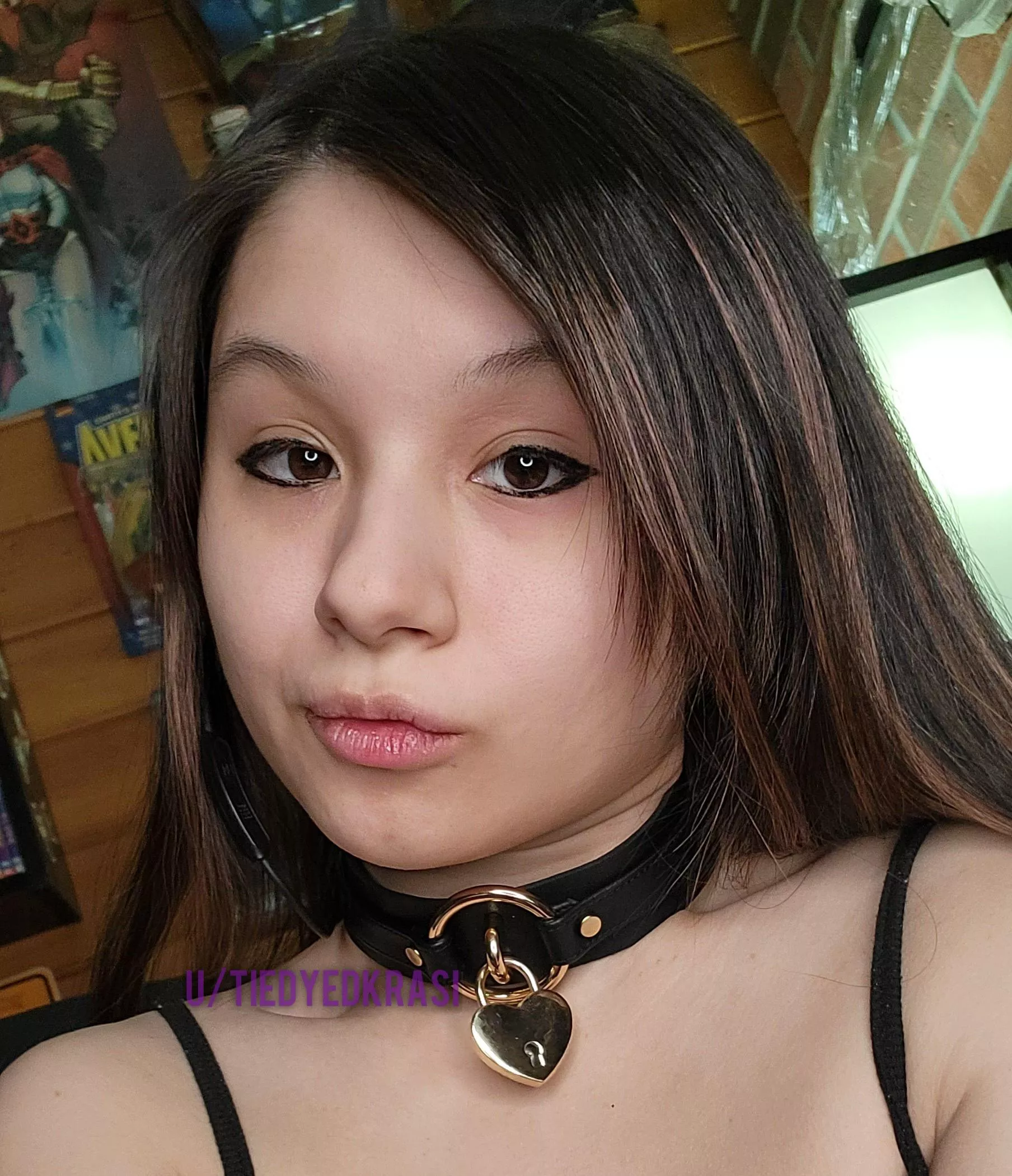 My face when I'm tired posted by tiedyedkrasi