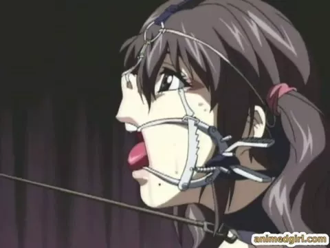 My Owner says I am too pretty so he ruins my face with metal clamps so I look completely dumb, open and pathetic :( posted by bbrokenlilly