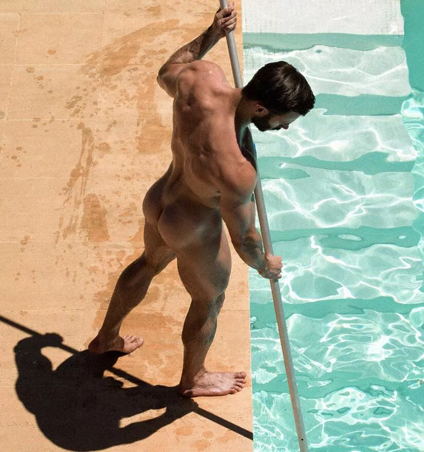 Pool boy posted by PeteGuy23