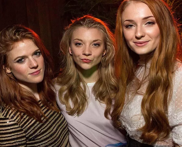 Rose Leslie, Nathalie Dormer and Sophie Turner by futureframer235