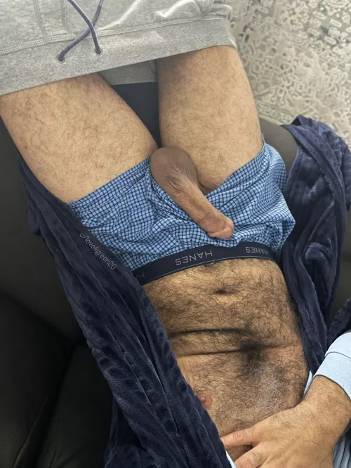 Sometimes even boxer shorts are too tight. by love4green20