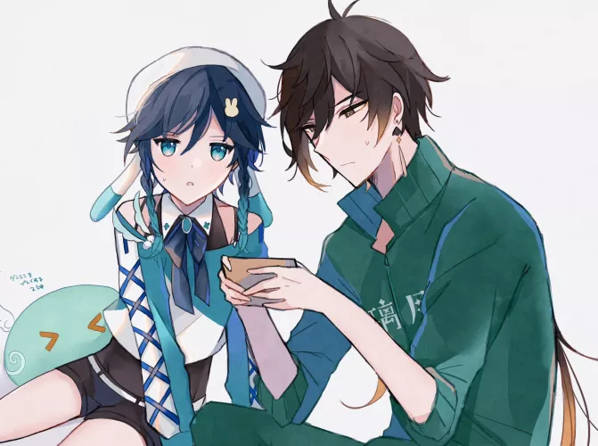 Venti is not amused by pedoro_pedoro