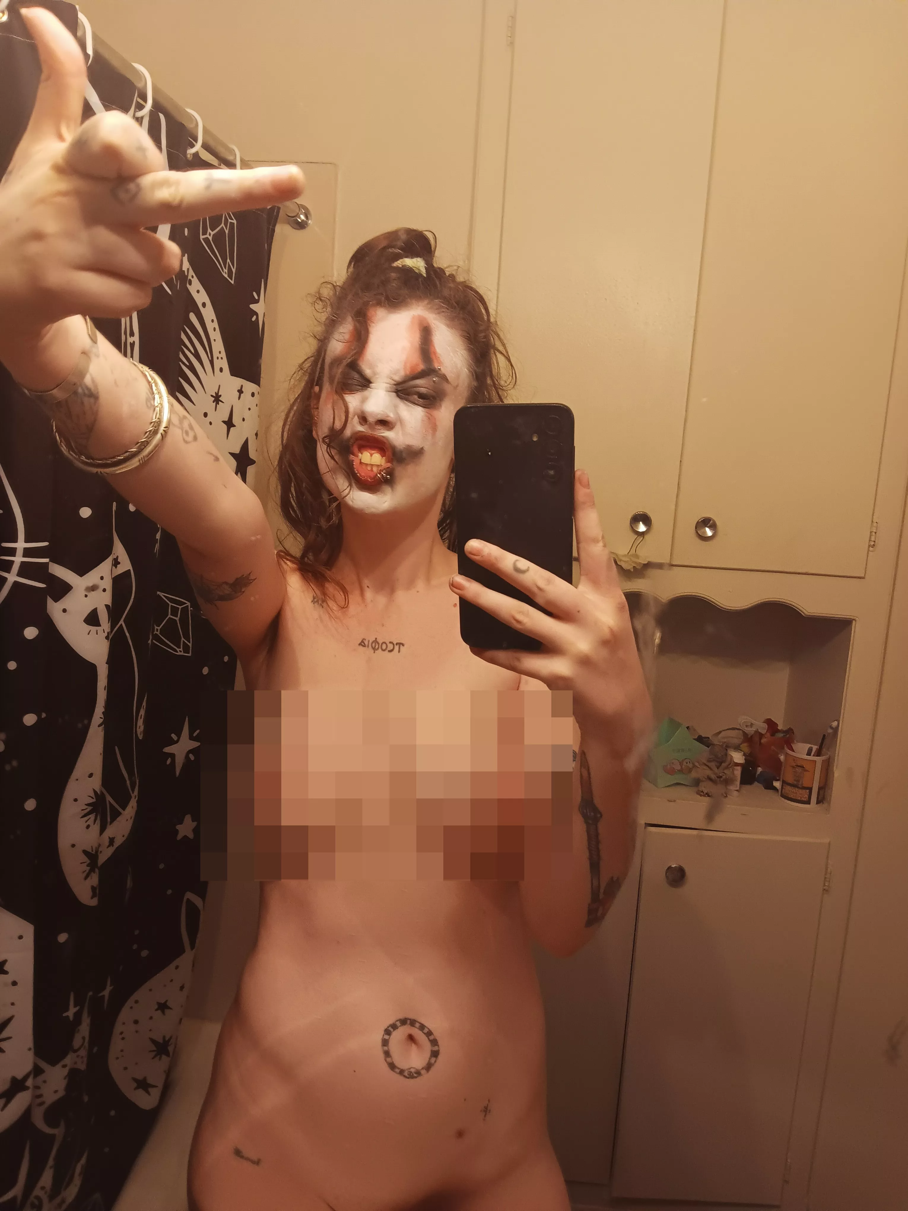 You'll be pissing the bed from the nightmares I'll give you. posted by GoddessOpheliaJones