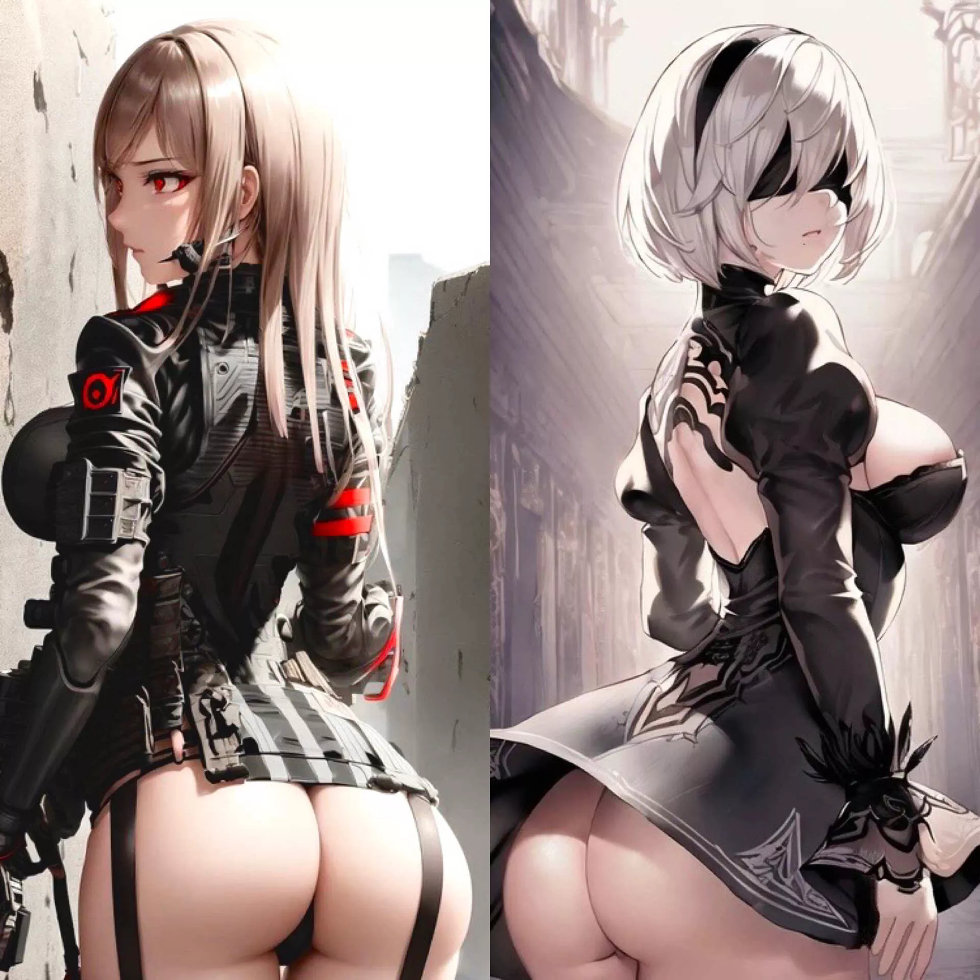 2B & Rapi [NieR x Nikke] by riclf2007 posted by IloveNikke