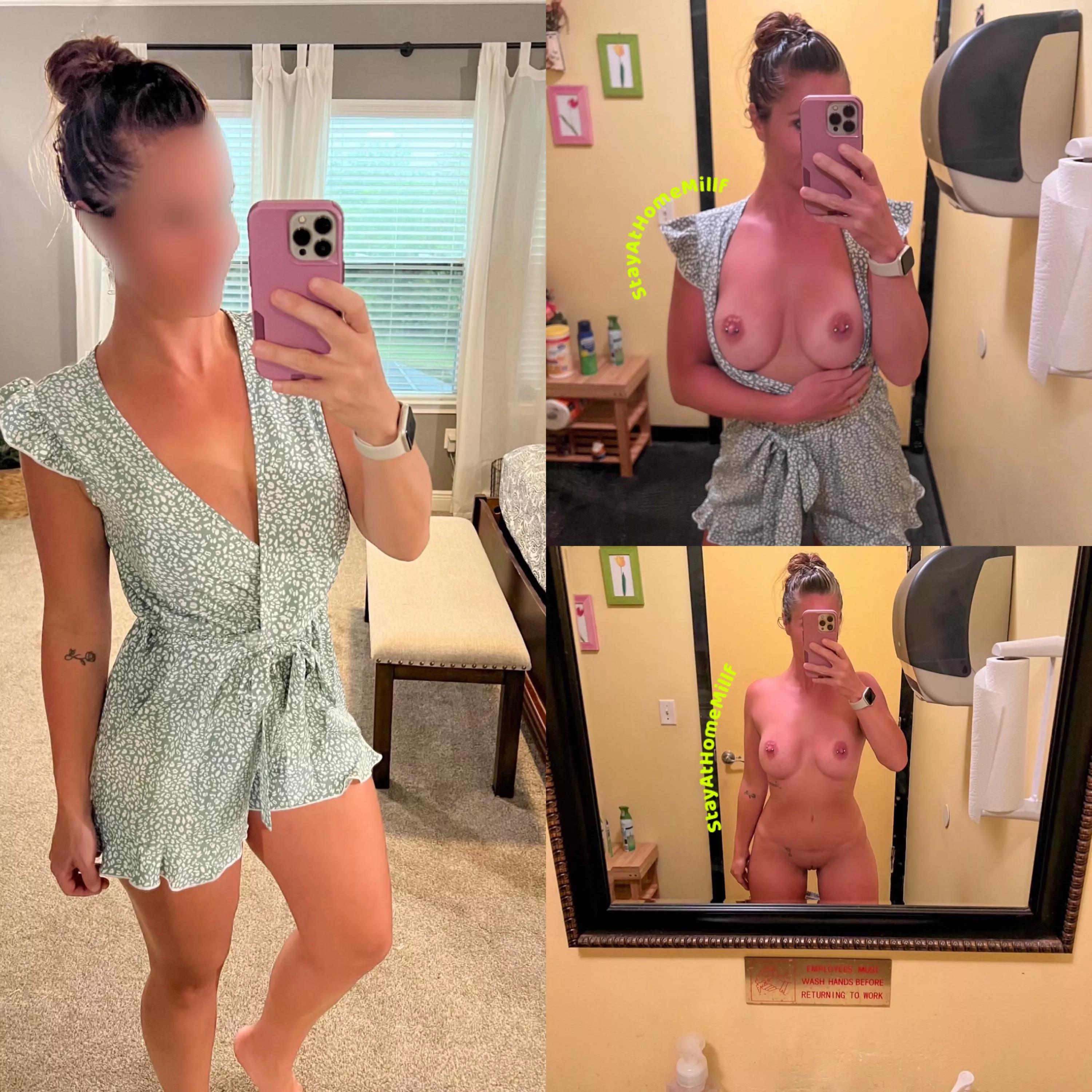 Always fun to strip down in public! posted by Stayathomesluut