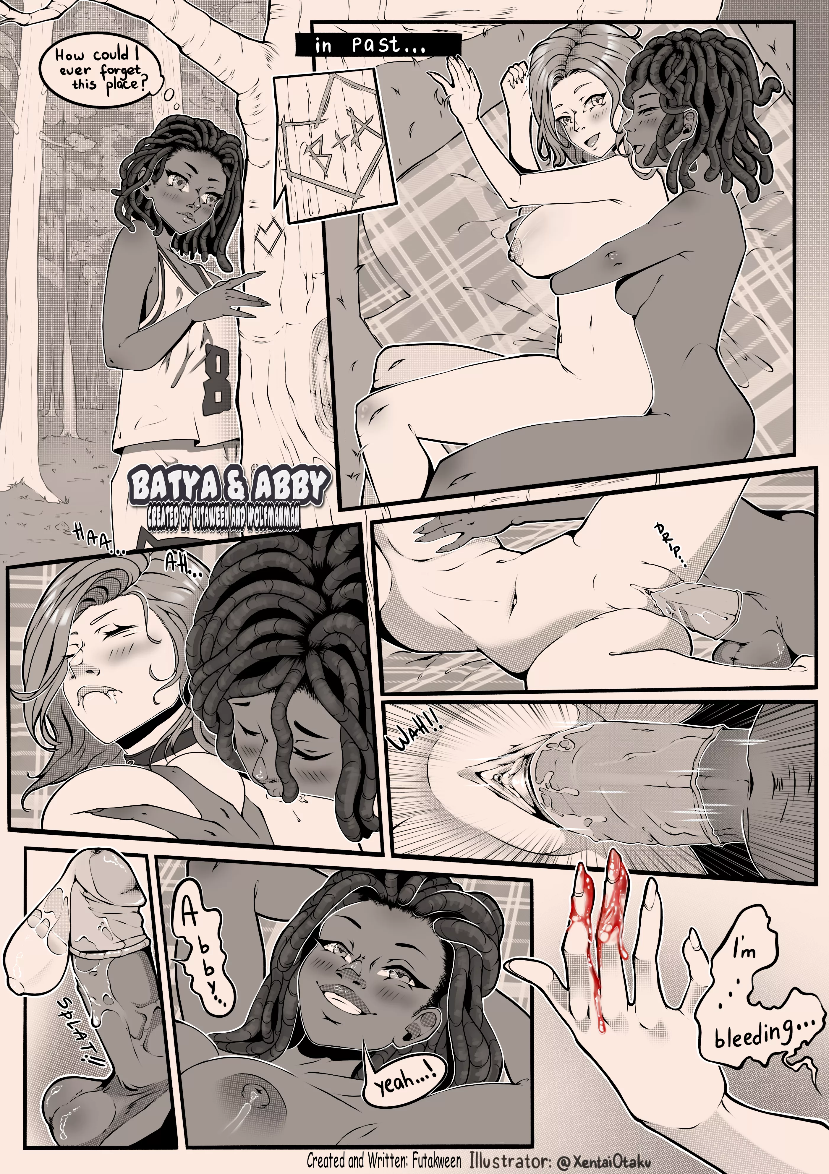 [Batya & Abby][English] Goodness gracious, Abby, did you not know she was a virgin before plowing into her? posted by FutaKween