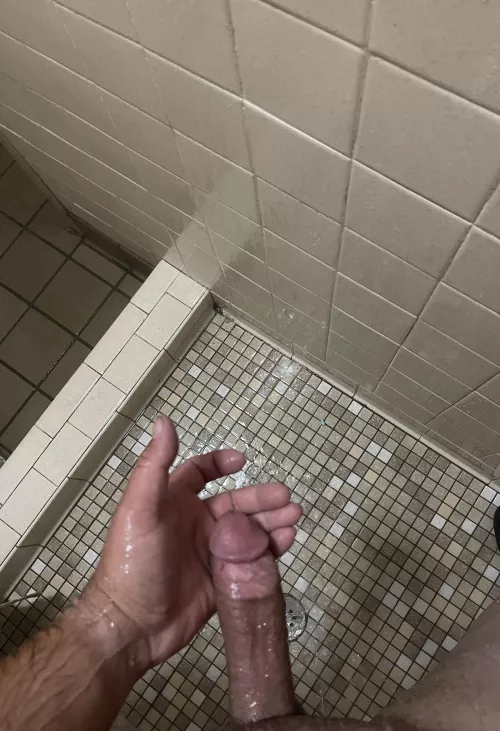 Campground shower by nymike32