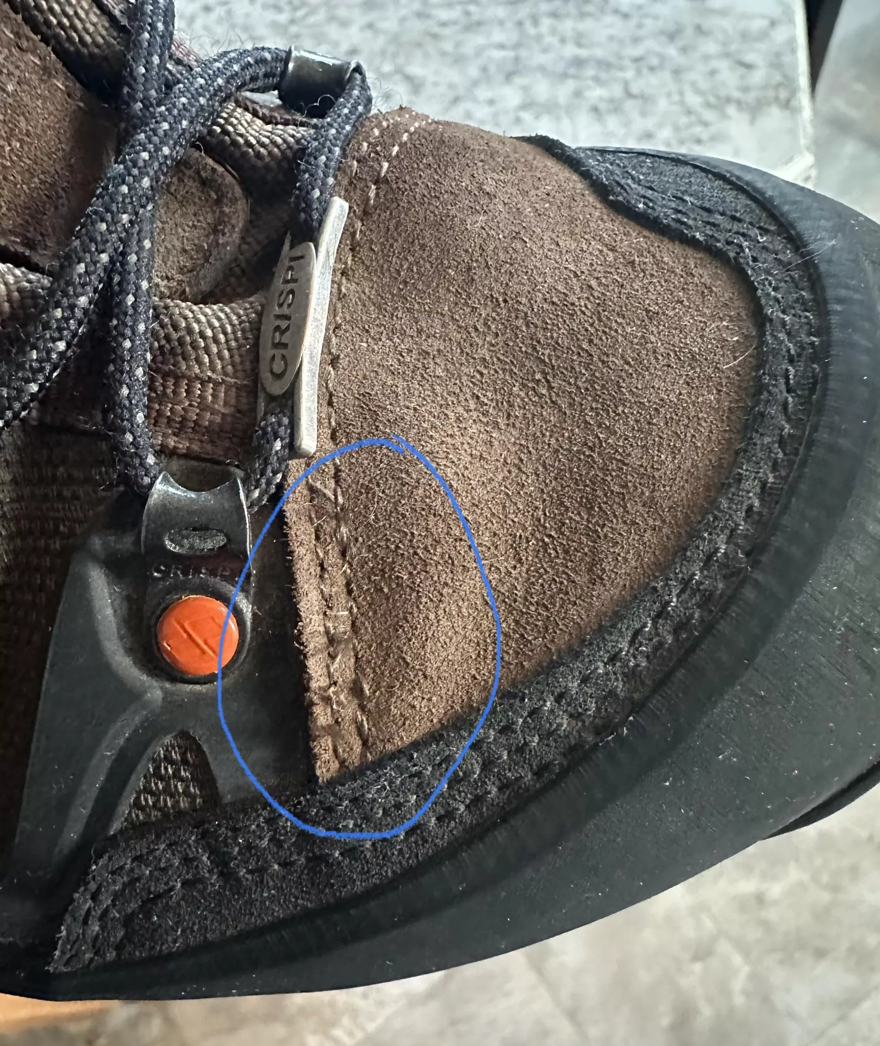 Crispi stitches after 2nd use posted by bigjay2019