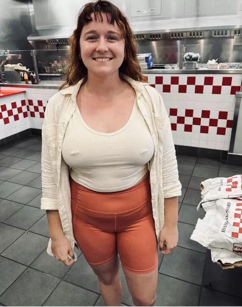 Five Guys was cold 🥶 by Cosmonaughtie_