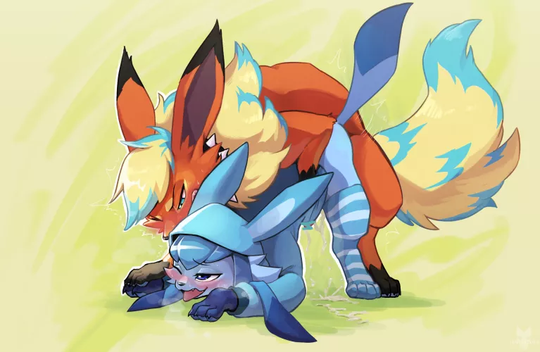 Flareon x Glaceon [Tenebscuro] by DL2828