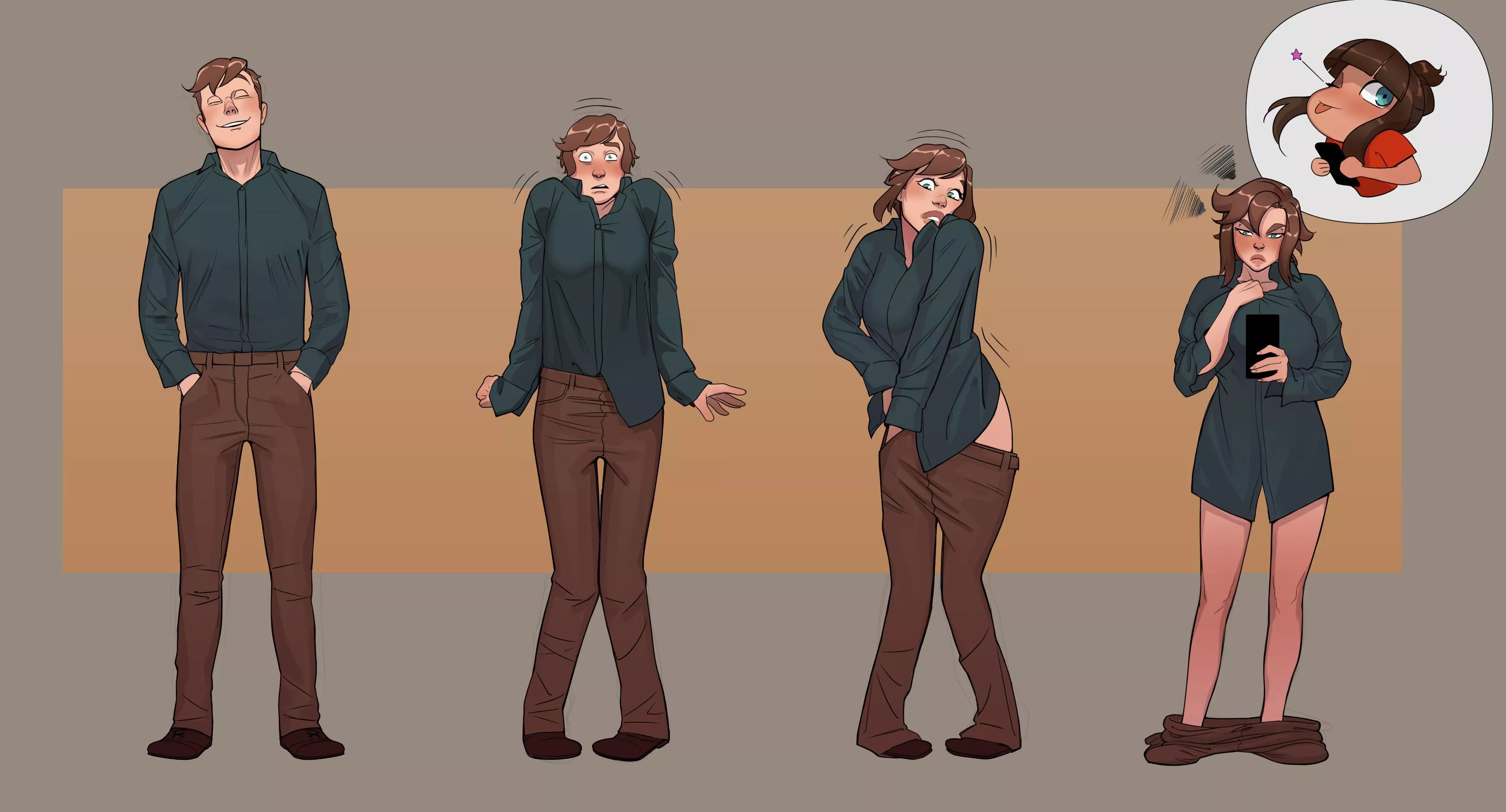 Gabe to Gabby (Chesshire88) by CastleDolphyn on DeviantArt posted by No_Vacation_480